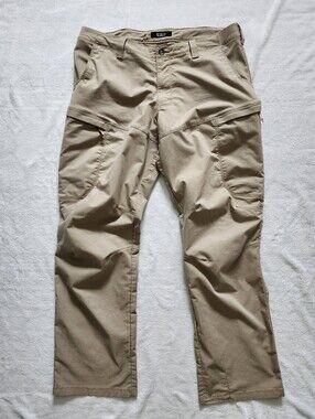 5.11 Tactical Apex Pants - Men’s 40x32 Khaki Tan Cargo Combat Trousers